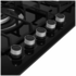 Beko 90cm Black Tempered Glass Gas Cooktop BCT90GG1 image NaN