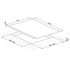 Smeg 100cm Linea Aesthetic Natural Gas Cooktop PXL6106AU image NaN