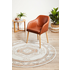 Rug Culture Mayfair Small Natural & Peach Rug 150X150CM - MAY-CAT-NAT-150X150 image NaN