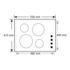 Fisher & Paykel CG451DNGGB1 45cm Natural Gas Cooktop image NaN