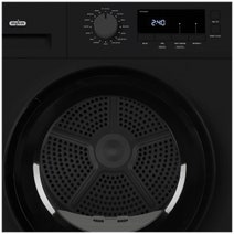 Mykin 8kg Front Load Washer & 8kg Heat Pump Dryer Black Package MFLW800BMHPD800B hero image