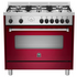 La Germania AMS96C61LBVI 90cm Americana Series Freestanding Dual Fuel Oven/Stove image NaN