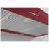 Fisher & Paykel Series 7 90cm Pyramid Chimney Wall Canopy Rangehood Red HC90PCR1 image NaN