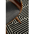 Rug Culture York Large Black & Natural Rug 290X200CM - YRK-CIND-GLD-290X200 image NaN
