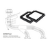 Schweigen Square Silent Exhaust Fan with Venting Kit BRB722STPAK image NaN