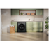 Haier 500 Series 12kg Front Load Washing Machine with Ultra Fresh Air Black HWF12DB1 image NaN
