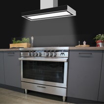 Glem Gas Quiet Air 120cm Stainless Steel off-board motor Rangehood GQA120TBLED hero image
