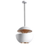 DCW Editions Here Comes The Sun 250 Pendant Light - White and Copper HCS250WHCOP image NaN