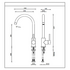 Abey PR45AT2 The Lodden 45L Single Inset Laundry Tub with Lucia Tap and Bypass image NaN