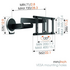 Vogel's NEXT7356 Motorised TV Wall Mount for 40 to 65 Inch OLED TVs image NaN