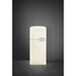 Smeg FAB 50's Style 524L Top Mount Refrigerator - Cream FAB50LCR5AU image NaN
