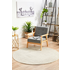 Rug Culture Evoke Small Grey Rug 150X150CM - EVO-265-GREY-150X150 image NaN