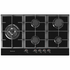 Artusi 90cm Tempered Black Glass Cooktop CAGH9000B image NaN