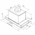 ILVE 70cm Under Cupboard Rangehood IVCU70 image NaN