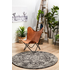 Rug Culture Evoke Large Charcoal Rug 240X240CM - EVO-253-CHAR-240X240 image NaN
