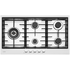 AEG 90cm Natural Gas Cooktop Stainless Steel HG90FX-M image NaN