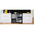 Falcon 110cm Professional Plus Freestanding Dual Fuel Oven/Stove Stainless Steel and Chrome PROP110DFFSS-CH image NaN