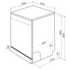 Artusi 60cm Freestanding Stainless Steel Dishwasher ADW5001X image NaN