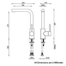 Gareth Ashton Lucia Sidelever Mixer Tap 3K2-B hero image