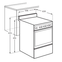 Westinghouse 60cm Dual Fuel Freestanding Stove/Oven WFE614SC hero image