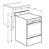 Westinghouse 60cm Dual Fuel Freestanding Stove/Oven WFE614SC image NaN