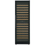 Cantina 171 Bottle Dual Zone Wine Cabinet Black CCWID171B hero image