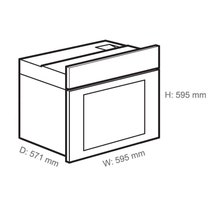 Haier 60cm Pyrolytic Oven & 60cm Gas Cooktop Pack HWO60S11TPX1HCG604WF hero image