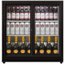 Husky HUS-C2-BLK-SD 190L Double Sliding Glass Door Bar Fridge image NaN