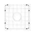 Turner Hastings Cuisine 46 x 46 Stainless Steel Grid CU46SSG image NaN