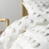 Linen House Haze White Single Bed Quilt Cover Set 01702D036 image NaN