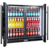 Schmick 257L Under Bench Black Triple Glazed Beverage Fridge SK246B image NaN