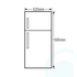 Fisher & Paykel E249TRW 248L Top Mount Fridge image NaN