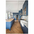 Turner Hastings Novi 85 X 46 Fine Fireclay Double Bowl Butler Sink Gloss White NO85FS image NaN