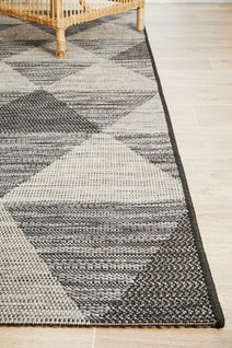 Rug Culture Terrace Large Black Rug 290X200CM - TER-5503-BLK-290X200 hero image