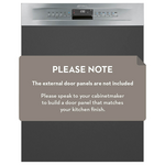 Smeg 60cm Semi Integrated Stainless Steel Dishwasher DWAI6234X4 hero image