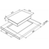 Smeg 30cm Domino-style Induction Teppanyaki Plate PGF30T-1 image NaN