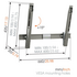 Vogel's THIN315 UltraThin Tilting TV Wall Mount for 40 to 65 Inch TVs image NaN