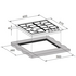 Trinity 60cm Gas Cooktop 4 Burners Stainless Steel TRG604SS image NaN
