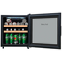 LeCavist 14 Bottle Wine Cabinet Single Zone Black LEK14PV image NaN
