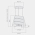 Elica WAVEBL/F/51 51cm Wave Island Rangehood image NaN