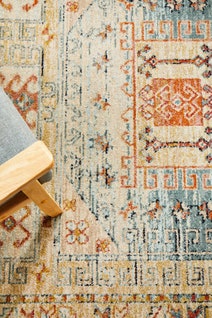 Rug Culture Legacy Large Multi-coloured Rug 290X200CM - LEG-859-SKY-290X200 hero image