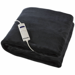 Dimplex Dream Easy Micro Fleece Heated Throw Charcoal DHDEHT hero image