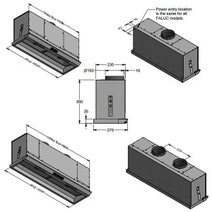 Falcon 100cm Integrated Undermount Rangehood FALUC1002 hero image
