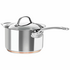 Chasseur Le Cuivre 3.4L Saucepan with Lid and Helper Handle 19867 image NaN