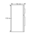 Westinghouse 460L Top Mount Fridge WTB4600WALH image NaN
