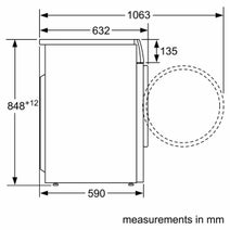 Bosch Series 8 9kg Front Load Washing Machine with i-DOS WAW28620AU hero image