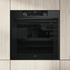 ASKO 60cm Pyrolytic Craft Built-In Oven-Black Steel OP8687B image NaN