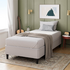 Zinus Keenan Single Fabric White Ensemble Bed Base AU-BSLB-S image NaN