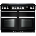 Falcon 110cm Nexus SE Induction Freestanding Electric Oven/Stove Black and Chrome NEXSE110EIBL-CH hero image