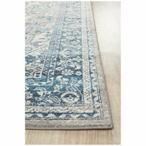 Rug Culture Babylon Power Loomed Rug 400x300 BLN207BLUE400X300 hero image
